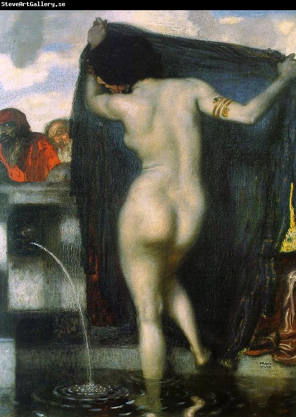 Franz von Stuck Susanna Bathing